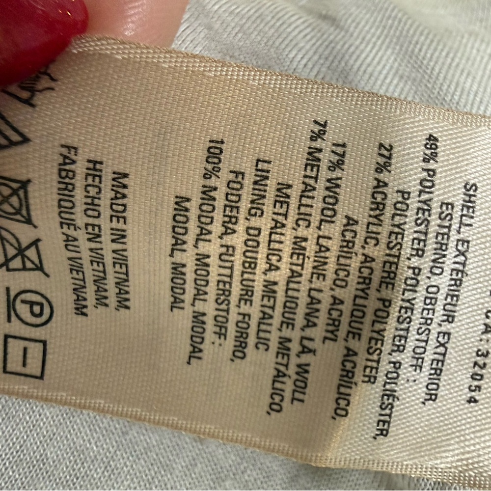 RARE Anthropologie Saturday Sunday Cozy Hooded Jacket - VINTAGE LOOK - Picture 12 of 12